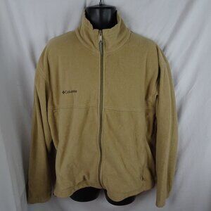 Columbia Men Full Zip Sweater Size XL